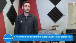 How to use a mixing board | Crutchfield Video