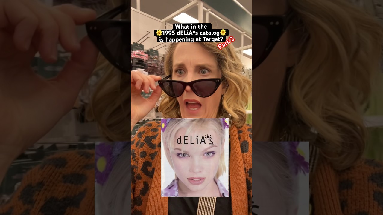 It’s a Gen X and Millennial FANTASY!! I love it all!Who remembers the dELiA*s catalog? 