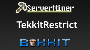 How to limit or disable dangerous Tekkit items and glitches using TekkitRestrict