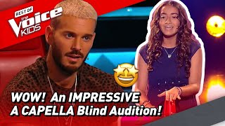 A VERY UNIQUE Blind Audition surprises coaches in The Voice Kids! 🤩