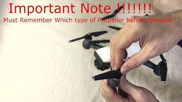 DJI Spark-Propeller replacement