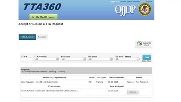 How to Accept and Decline Requests in TTA360