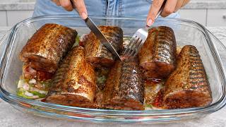 Мы больше не покупаем лосось! Скумбрия вкуснее! Мало кто знает об этом! Простой ужин за 60 минут