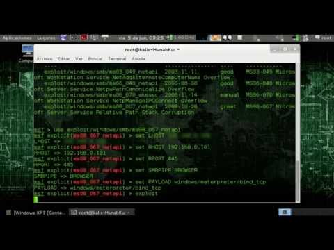 Como Hackear Windows XP usando: exploit/windows/smb/ms08_067_netapi - Kali Linux [2016]