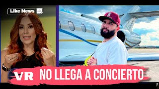 Carín León no llega a concierto - Like News