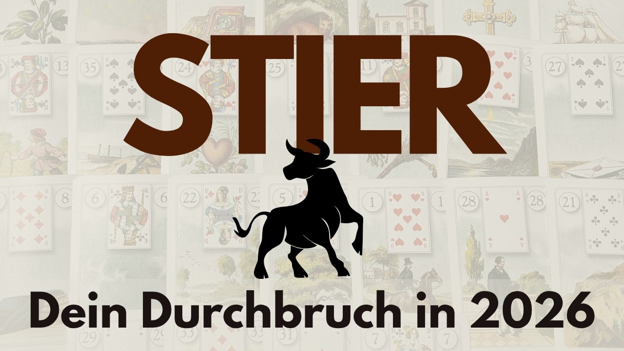 ⁣Stier: HAMMER! Jetzt kommt dein Durchbruch! | Tarot Kartenlegen Horoskop