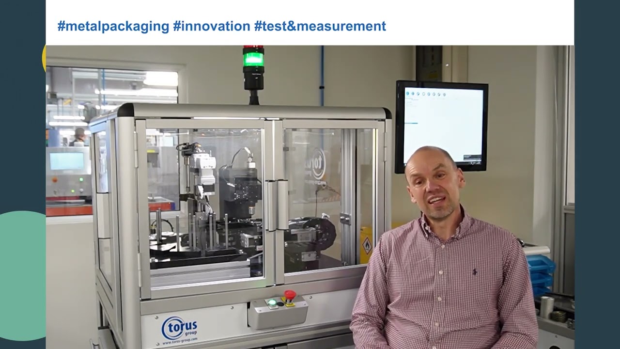 What role does Industrial Physics play as a test and measurement partner within metal packaging?