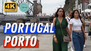 Porto - Portugal [4K] Summer Walking Tour