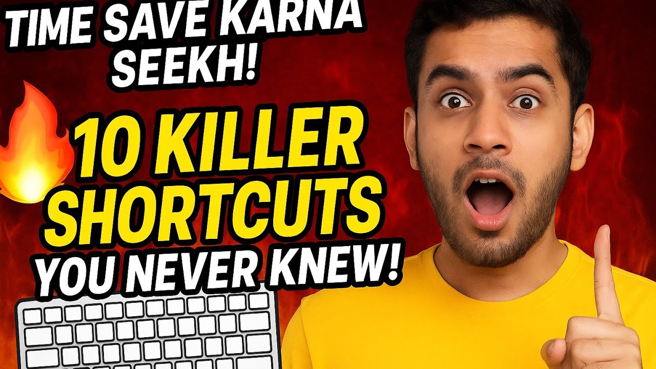 "Top 10 Keyboard Shortcuts You MUST Know in 2024 | Save Time Like a Pro ...