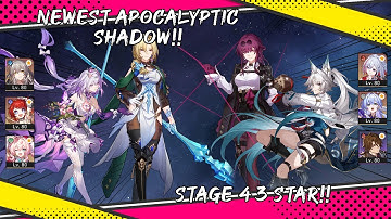 【3.3】Apocalyptic Shadow Stage 4 3 Star with New Castorice and Feixiao | Honkai: Star Rail  Indonesia
