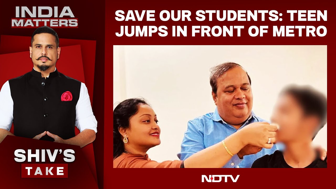 Delhi Suicide Case | SOS; Save Our Students: Teen Jumps In Front Of Metro