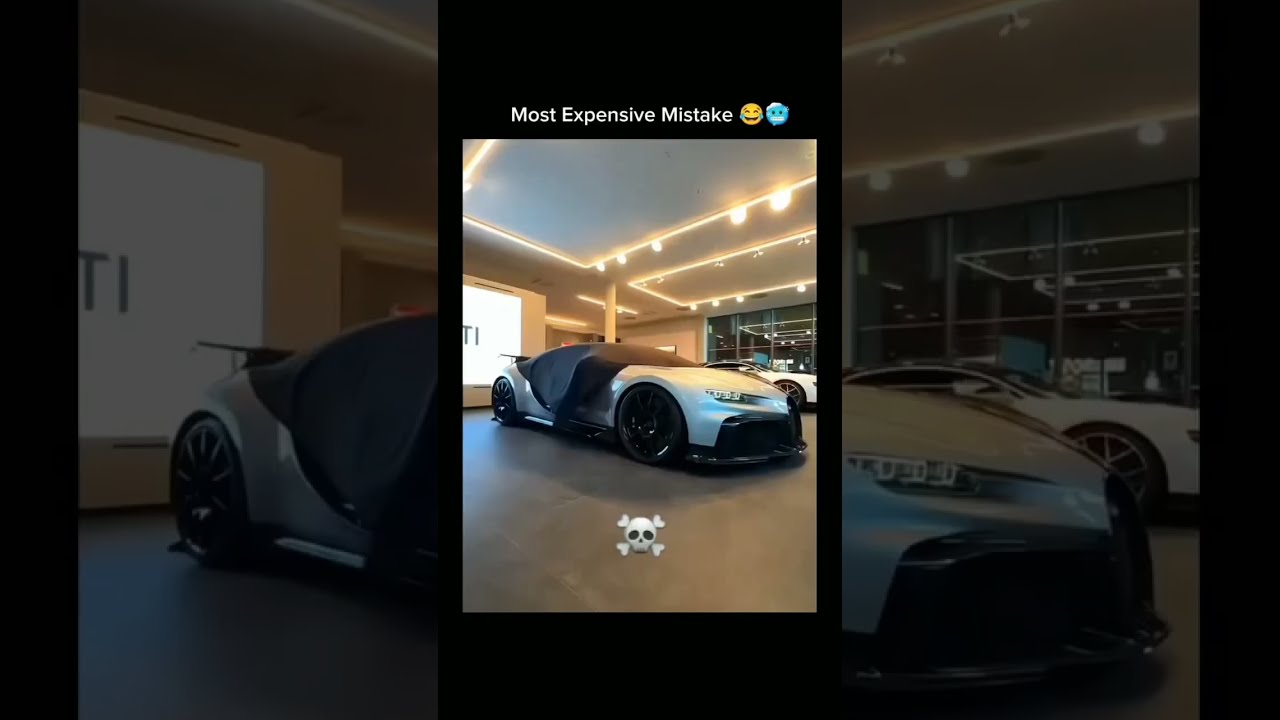 Most Expensive Mistake Bugatti Shortviral Shortvideos Luxurycars Lifeisbutadream