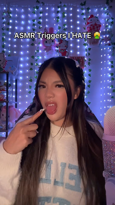 Asmr Triggers I HATE 🤮 #shorts #asmr