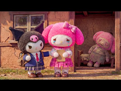 Melody Family Is Struggling… Kuromi & Hello Kitty Help Her Keep Studying 📚💖