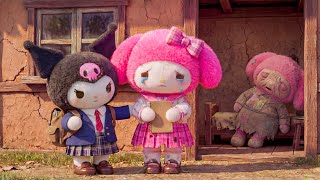 Melody Family Is Struggling… Kuromi & Hello Kitty Help Her Keep Studying 📚💖