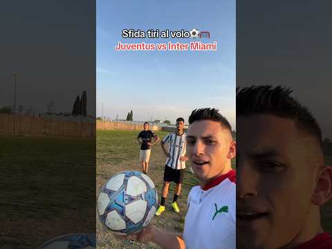 ⚽️Inter miami vs Juventus (Sfida GOAL al volo) PARTE 1/2
