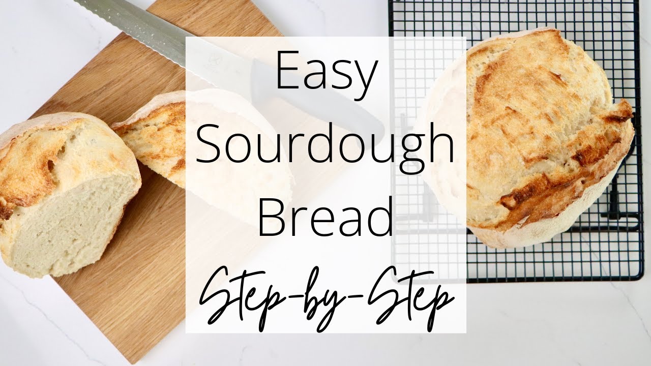 How to Make Easy Sourdough Bread | Step-by-Step Beginner’s Guide