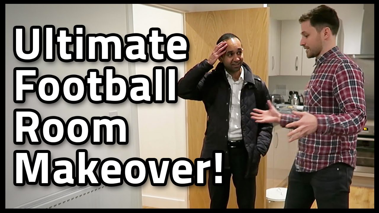 FOOTBALL MAKEOVER SURPRISE FOR MY MATE! YouTube