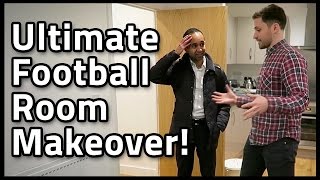 FOOTBALL MAKEOVER SURPRISE FOR MY MATE!