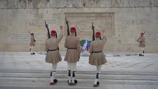Changing of the Presidential Guard in Athens, Greece
