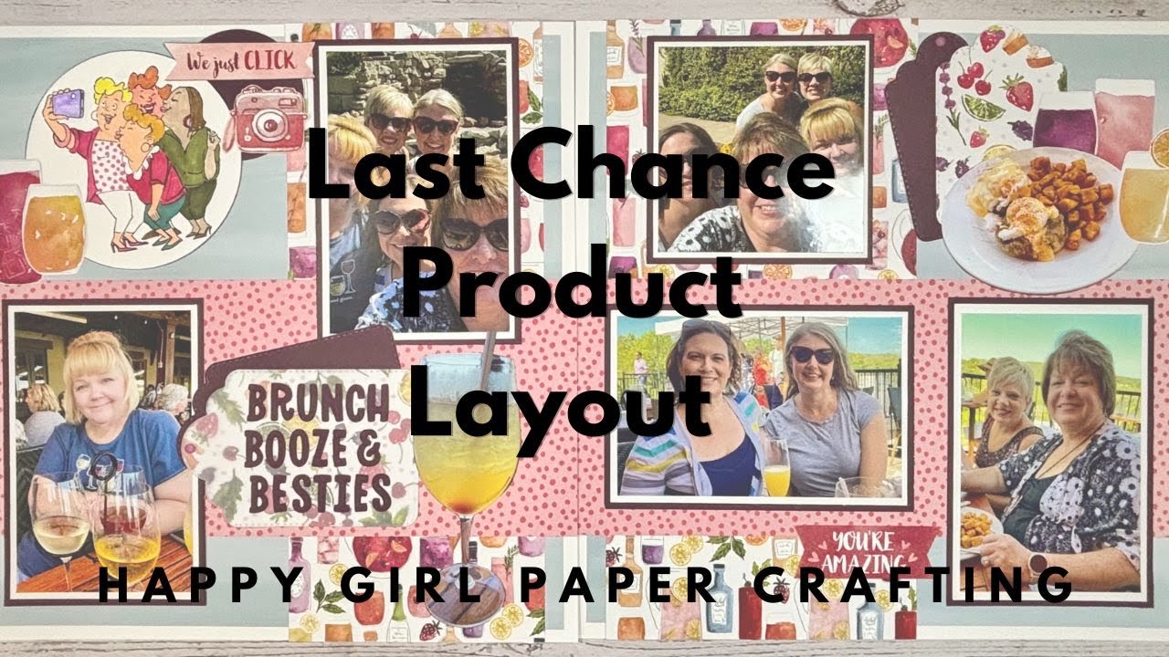Winery Brunch layout & share using SALE items from SU Last Chance section 