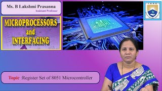 Register Set of 8051 Microcontroller by Ms. B Lakshmi Prasanna