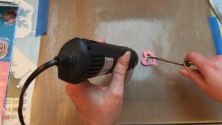 shrink plastic - adding texture with stamps and gilding polish