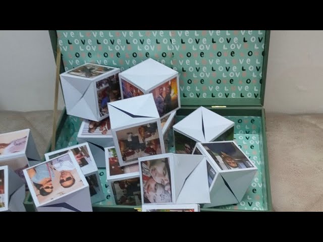 How To Make a Gift Box with Pop-Up Cubes » minorDIY