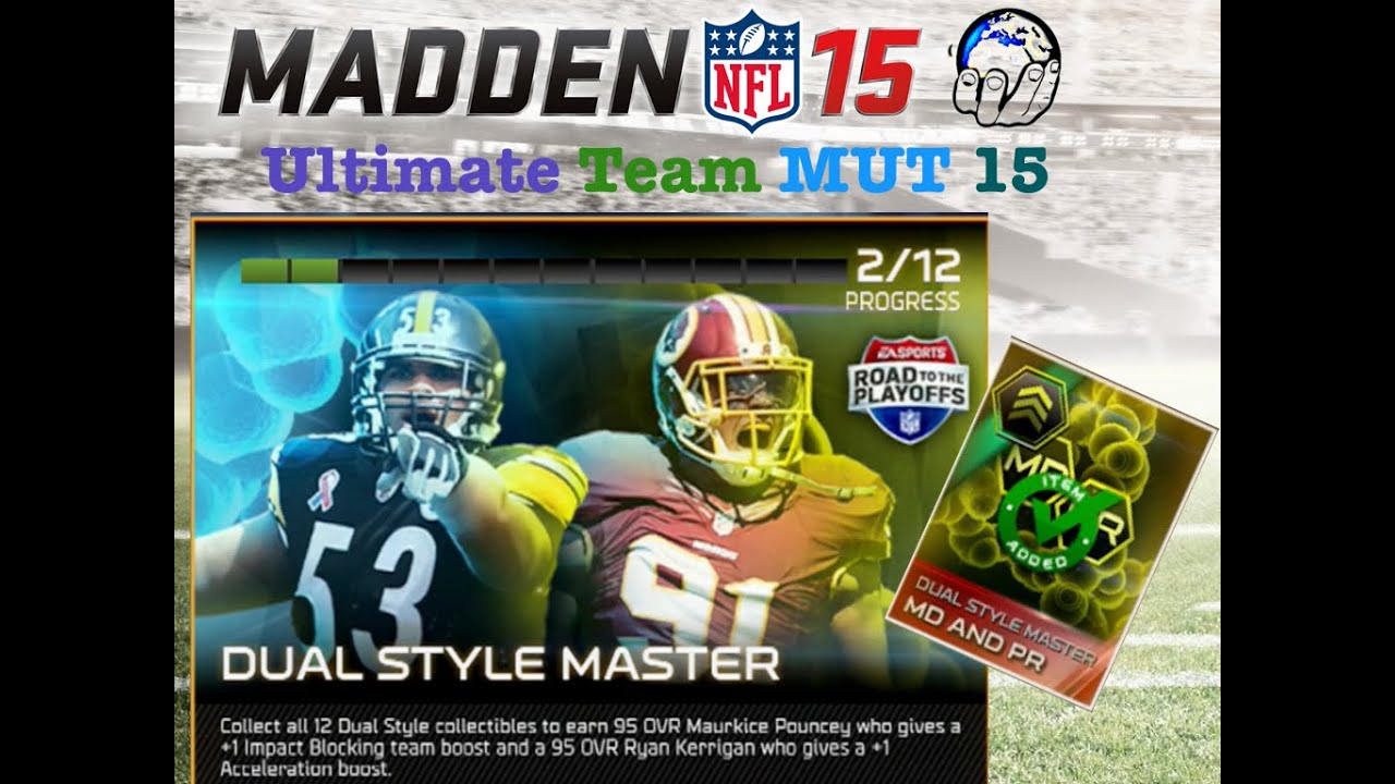 HOW TO COMPLETE MD/PR DUAL STYLE Madden 15 Ultimate Team | MUT 15 Gameplay