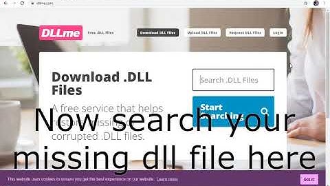 How to solve the dll file missing problem in 1 minute?