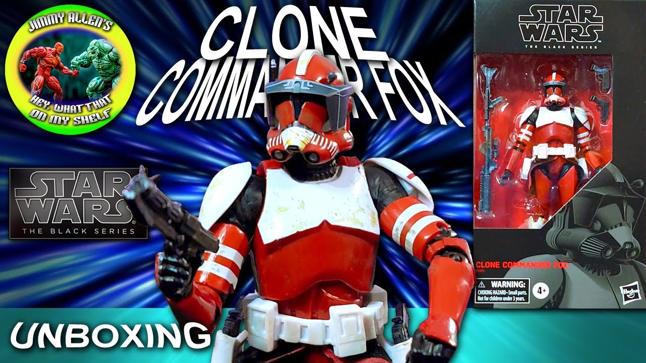 CLONE COMMANDER FOX - Star Wars The Black Series - HASBRO 
