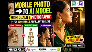 Mobile Photo to Quality Product Images for Ecommerce | AI Jewellery Photography | ChatGPT Pomelli