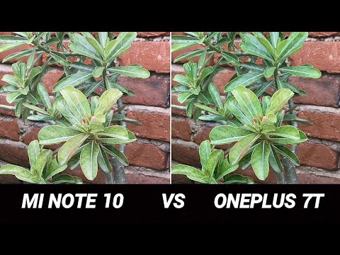 Xiaomi Mi Note 10 (Mi CC9 Pro) VS Oneplus 7T Camera Test Comparison
