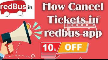How To Cancel Booking Bus Ticket | Redbus App | Online tickets cancelling | cancel Ticket in redbus