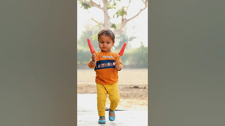 Rudra ice cream 🍦 leke aaya  #shorts #carrot #icecream #love