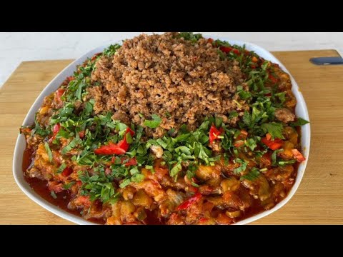 ????BU PATLICAN YEMEĞİ YAZA DAMGA VURUR????EN LEZZETLİ KÖZ PATLICAN YEMEĞİ TARİFİ