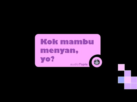 Kok mambu menyan, yo? (12 minutes loop version)