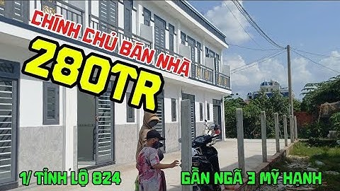 Chính chủ bán nhà 280 triệu QUÁ RẺ LUÔN cam kết chính xác gần Cầu Lớn Hóc Môn đường Nguyễn Văn Bứa