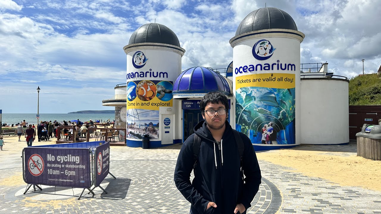 Bournemouth beach, the Oceanarium and the Gardens YouTube
