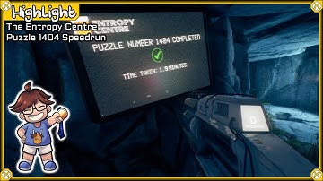 Highlight - The Entropy Centre (XSX) - Puzzle 1404 Speedrun