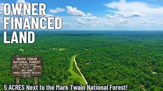 Rare 5 Acres Next to National Forest - Owner Financed Land for Sale in MO - Surveyed Wilderness WL03