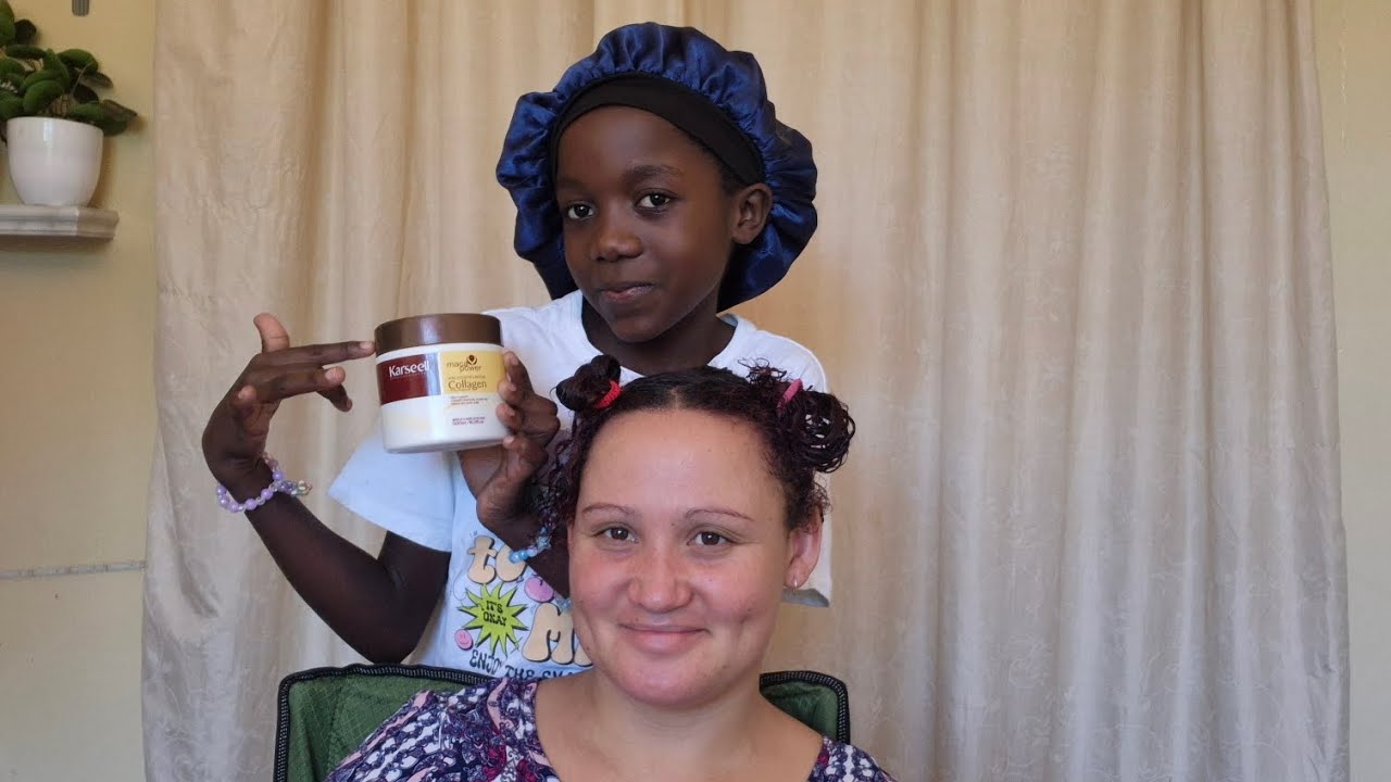 Deep Hair Treatment ASMR by my young friend | Slow, Soothing Scalp Pampering