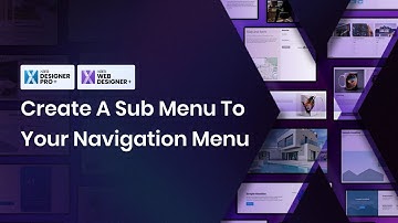 Create A Sub-Menu To Your Website