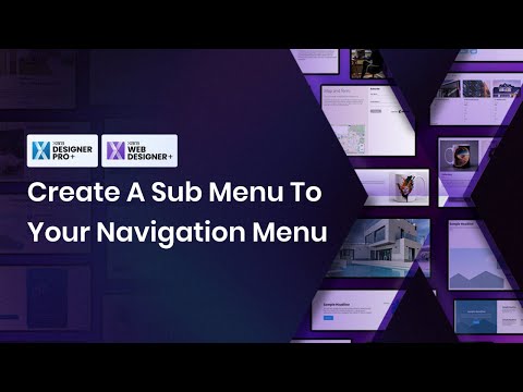 Create A Sub-Menu