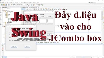 Java Swing: Đẩy dữ liệu vào combo box
