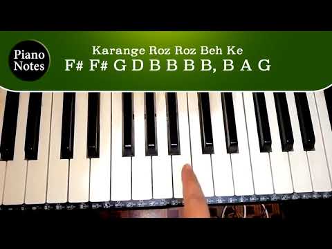 Dil Diyan Gallan (Tiger Zinda Hai) | Piano Tutorial, Note By Note