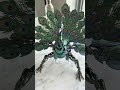Peacock transformation #shorts #transformation #peacock