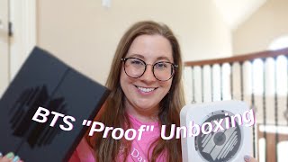 NEW ARMY BTS "PROOF" UNBOXING | Amazon CD Player Review- Photocard Pull, Kpop Unboxing