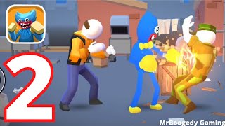 Huggy Fighting 3D (Level 9 to 15) Gameplay Walkthrough-2 (Android,iOS)