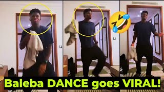 😂Moment Carlos Baleba was DANCING days after Being Unveiled at Old Trafford goes Viral..